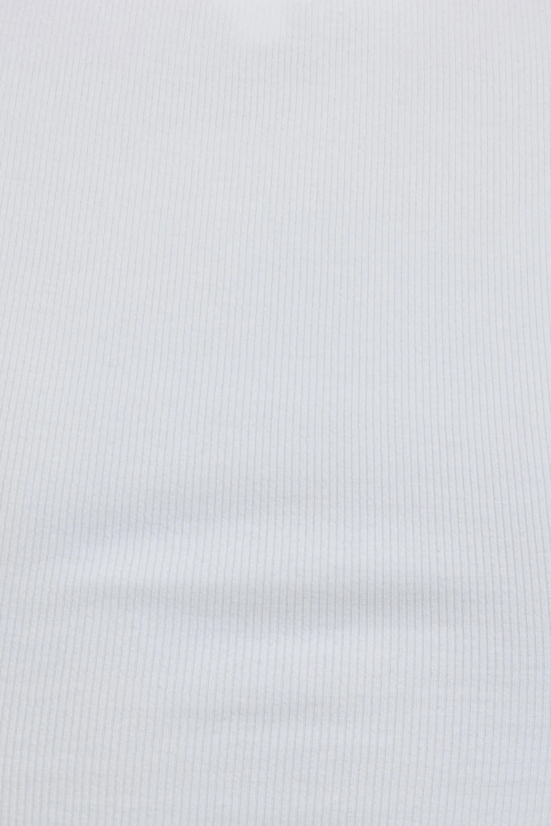 Scoop Neck Ribbed Tank Top
