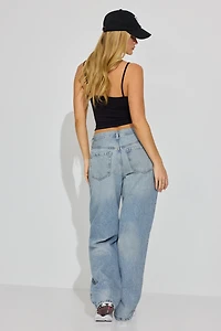 Low Rise Baggy Jeans