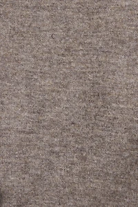 Long Sleeve Spongy Henley Sweater