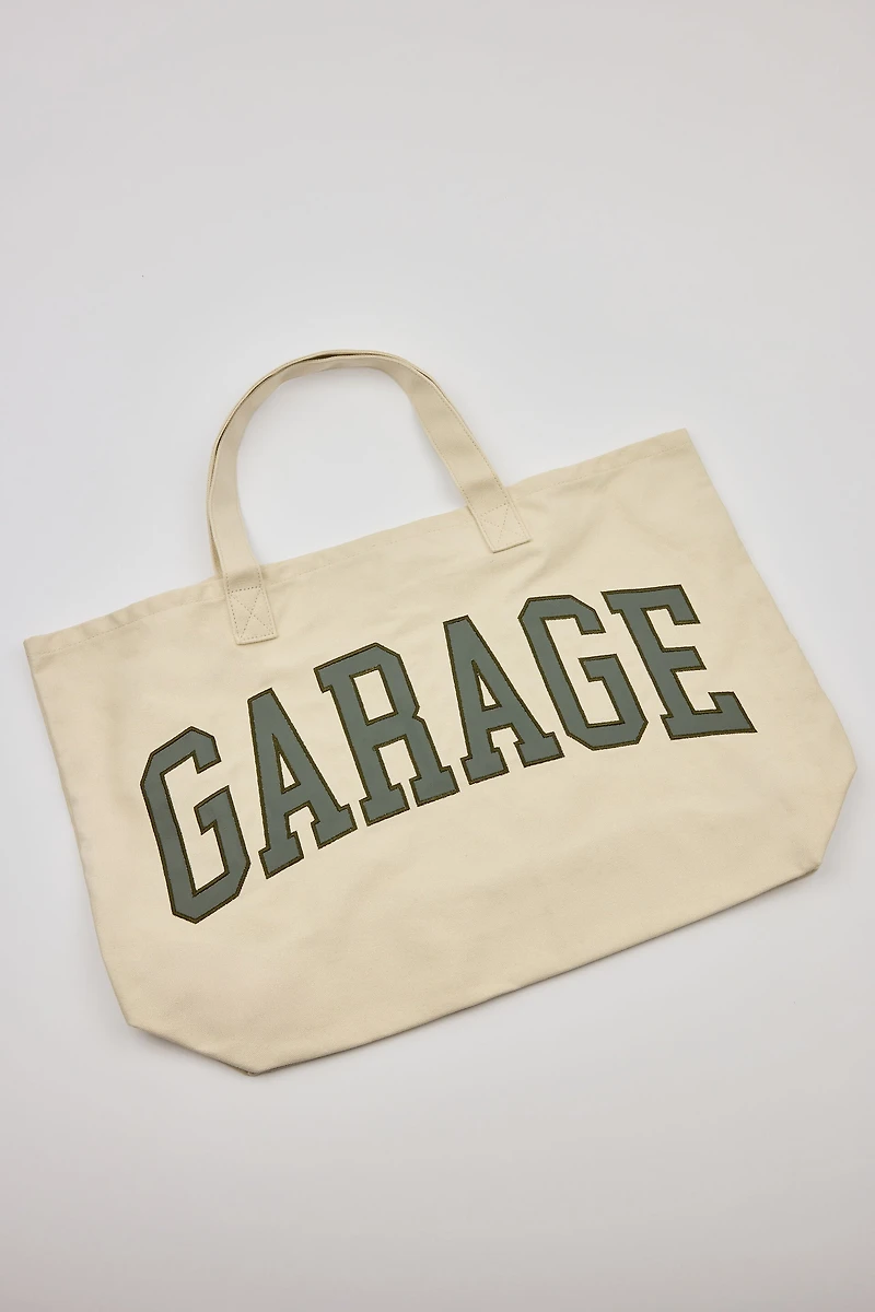 GARAGE Branded Solid Base Tote Bag