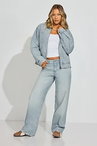 Blouson utilitaire en denim
