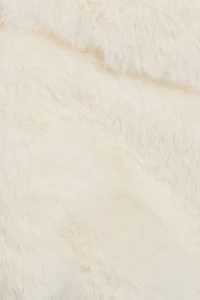 Manteau matelassé en fausse fourrure