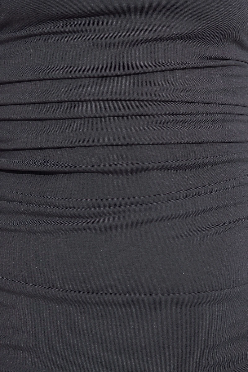 Minirobe tube froncée