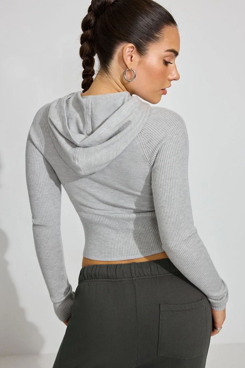 Soft Bodycon Hoodie