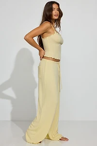 Pointelle Slouchy Pants