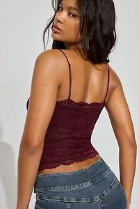 Camisole en dentelle