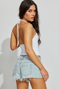 Ultra Low Rise Relaxed Shorts