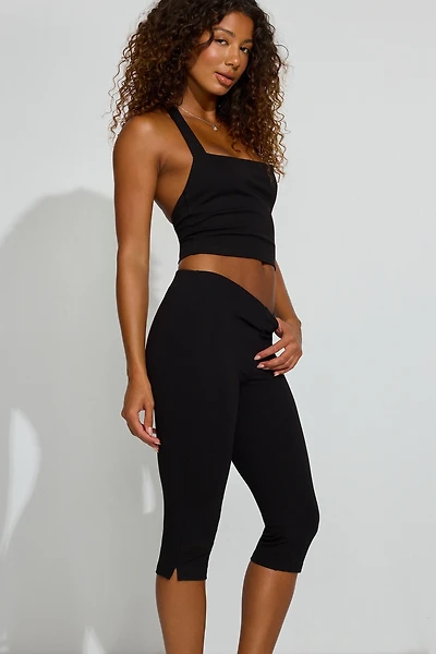 Knit Capri Pants