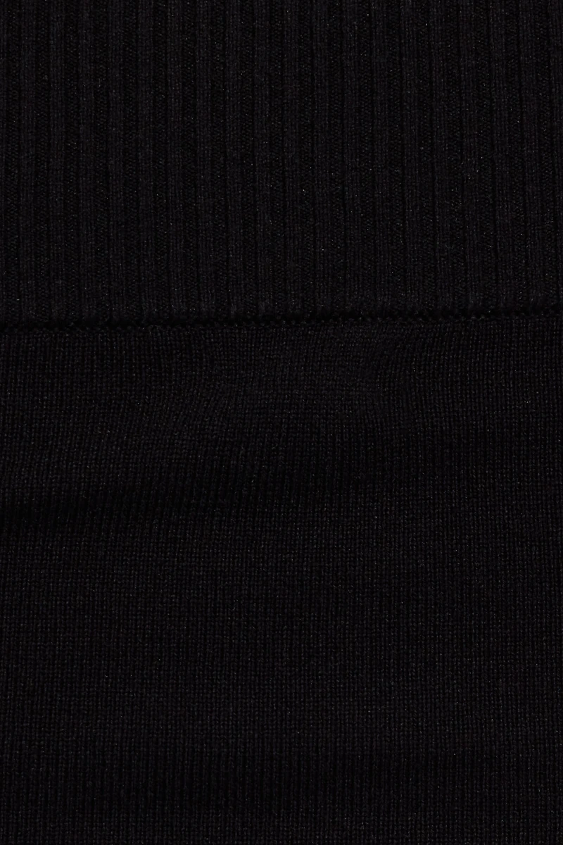 Fitted Off Shoulder Sweater