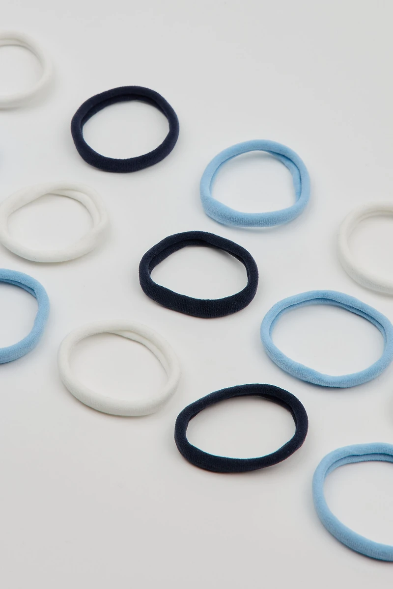 Pack of 18 Seamless Hair Elastics