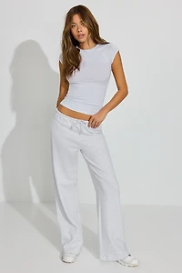 SoftTerry Wide Leg Sweatpants