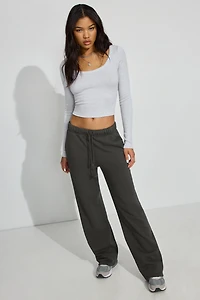 Scoop Neck Knit Top