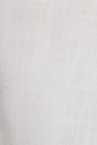 Linen Tie Front Tank Top