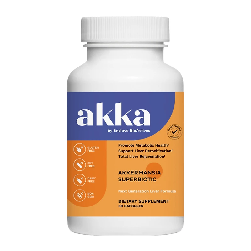 Enclave BioActives Akka: Akkermansia Superbiotic - 60 Capsules (30 Servings)