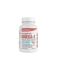 Divine Health Omega 3 Wild Alaskan Salmon Healthy - 30 Capsules (30 Servings)