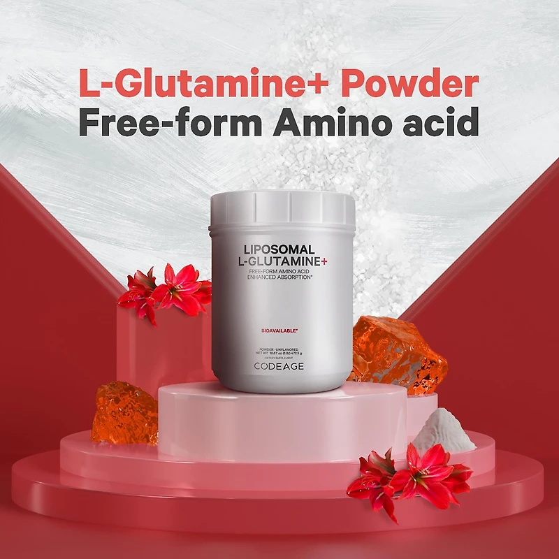 Liposomal L-Glutamine Powder - Unflavored (90 Servings)