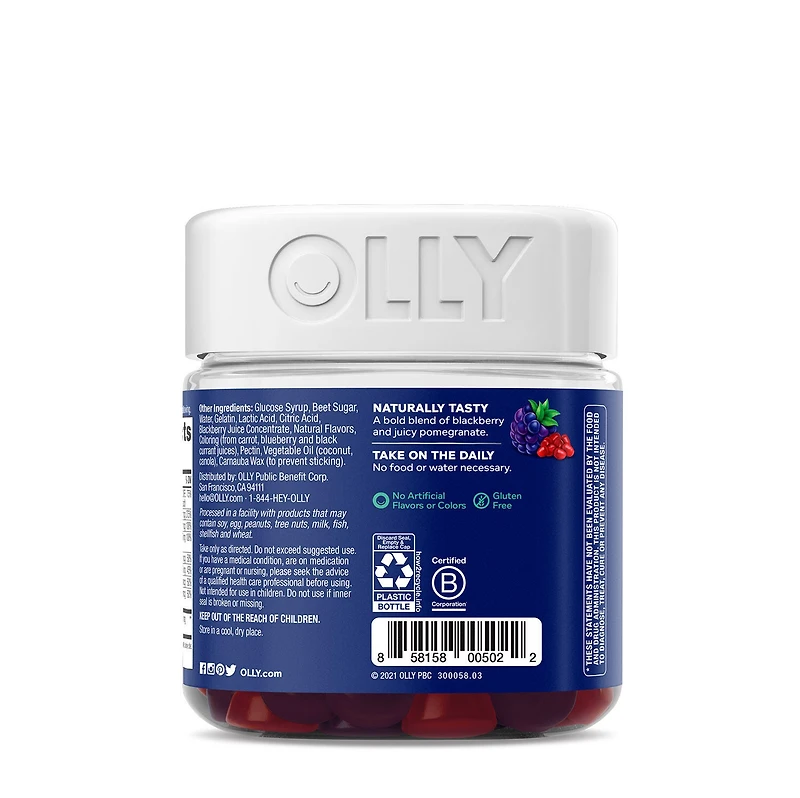 Men's Multi Gummies - Blackberry Blitz - 90 Gummies (45 Servings)