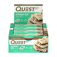 Quest Protein Bar - Peppermint Bark (12 Bars)