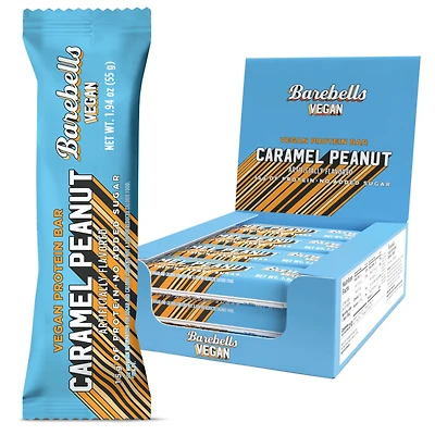 Barebells Vegan Protein Bar - Caramel Peanut (12 Bars)
