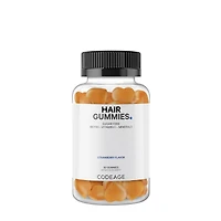 Codeage Hair Gummies Vitamin C - Sugarfree Daily Multivitamins Biotin & Zinc 60 (30 Servings)