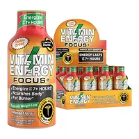 Focus + Energy with Benefits - Mango - 1.93 oz. (12 Bottles)