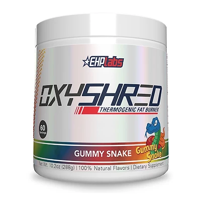 OxyShred 60 Servings - Gummy Snake Thermogenic Fat Burner