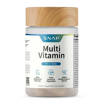 Men's Daily Multi Vitamin - 60 Capsules (30 Servings)