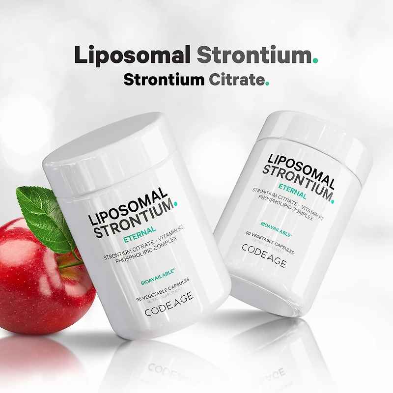 Liposomal Strontium - 90 Vegetable Capsules (30 Servings)