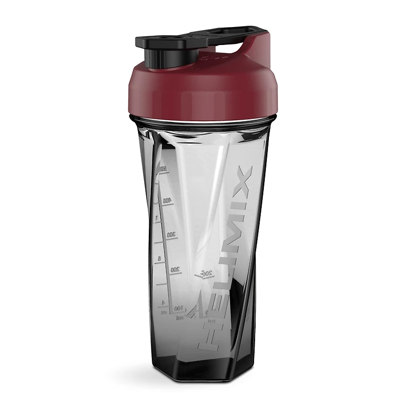 Helimix Shaker Cup - Burgundy (28 Oz.)