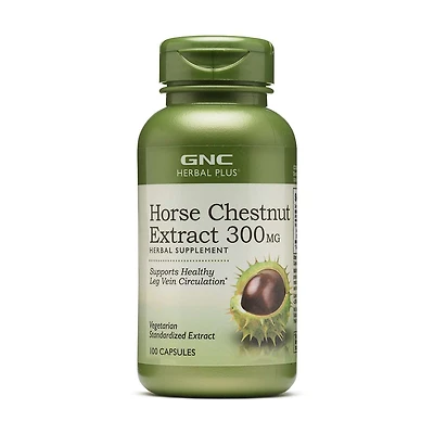 Horse Chestnut Extract 300mg - 100 Capsules (100 Servings)