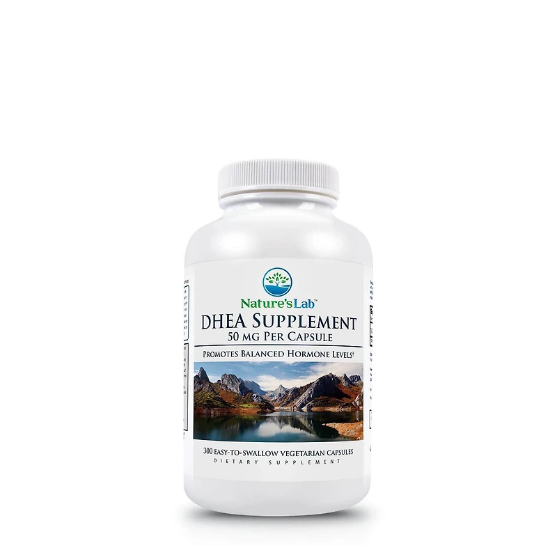 Nature's Lab Dhea Supplement Healthy - 50Mg 300 Capsules (300 Servings)