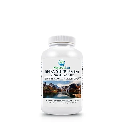 Nature's Lab Dhea Supplement Healthy - 50Mg 300 Capsules (300 Servings)