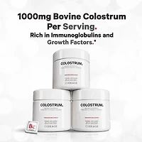 Bovine Colostrum Powder - Unflavored - 4.3 oz. (120 Servings)