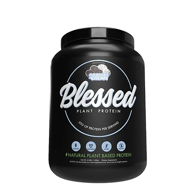 Blessed Plant Protein Powder - Cookies & Cream (30 Servings)