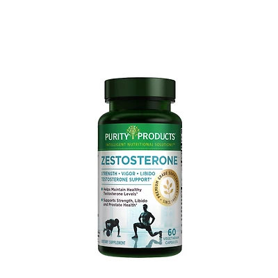 Purity Products Zestosterone Healthy - 60 Capsules (30 Servings)