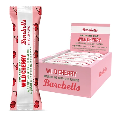 Barebells Protein Bar - Wild Cherry (12 Bars)