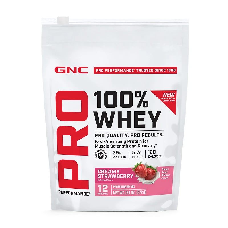 GNC Pro Performance 100% Whey Protein 2.0 Gluten-Free