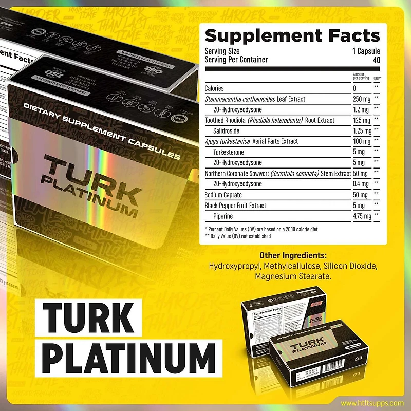 Turk Platinum (40 Capsules)
