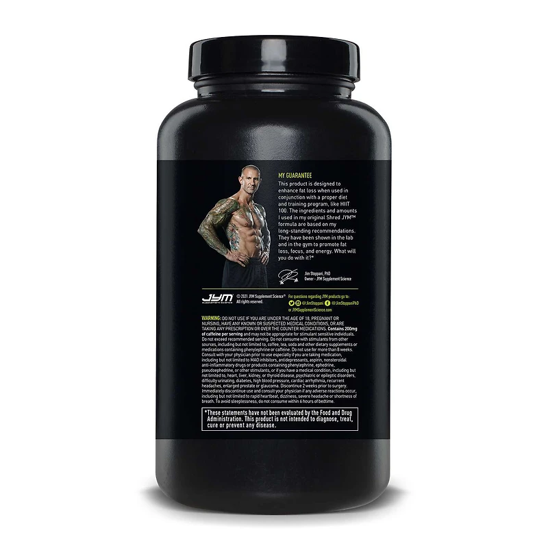 Shred Fat Burner - 240 Vegetarian Capsules (40 Servings)