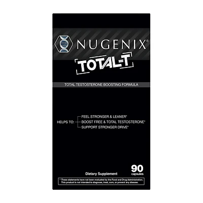 Nugenix Total-T: Testosterone Boosting Formula - 90 Capsules (30 Servings)