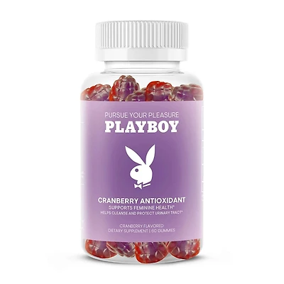 Playboy: Cranberry Antioxidant - 60 Gummies (30 Servings)