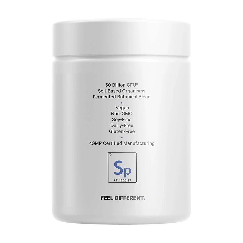 SBO Probiotic+ 50 Billion CFU & Prebiotics - Vegan Digestion Supplement - 90 Capsules (45 Servings)
