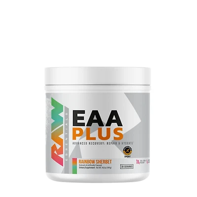 Raw Nutrition Essential Eaa Plus - Rainbow Sherbet (30 Servings)