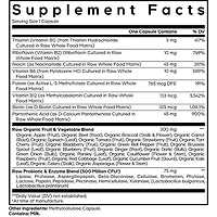 Raw Vitamin B-Complex - 60 Vegetable Capsules (60 Servings)