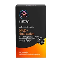 MitoQ NAD+ Dual Action - 60 Capsules (30 Servings)