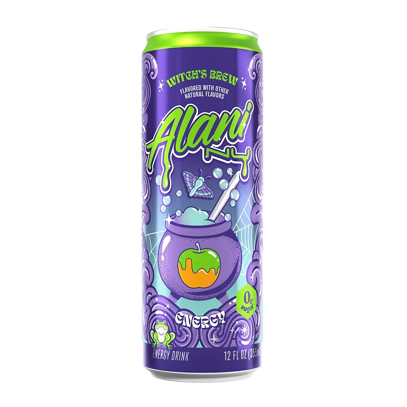 Alani Nu Witchs Brew - Energy Drink Vegan - 12Oz. (12 Cans)