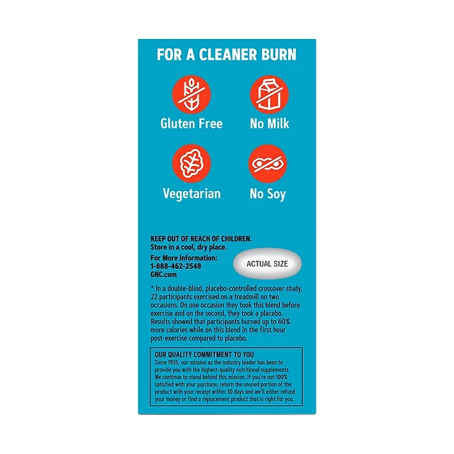Burn 60™ - 60 Tablets (30 Servings)