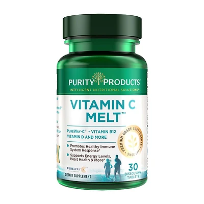 Vitamin C Melt Water Pure - 30 Tablets (30 Servings)