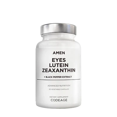Codeage Amen Eyes Lutein Zeaxanthin and Black Pepper Gluten-Free - 90 Capsules (90 Servings)