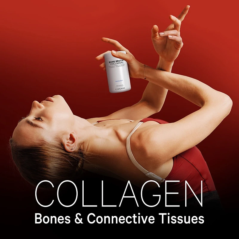 Bone Broth Collagen - 180 Capsules (60 Servings)